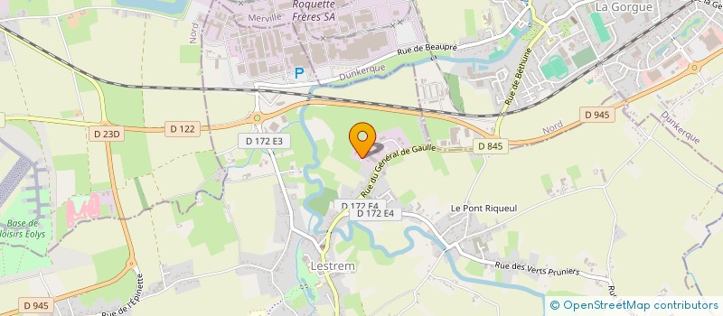 localisation de l'entreprise LES ATELIERS DE BRUMAIRE  LESTREM