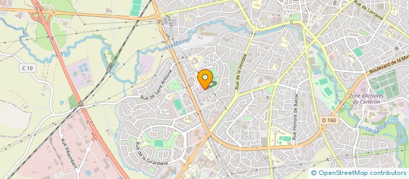 localisation de l'entreprise LES ATELIERS DE CATHY à CHOLET