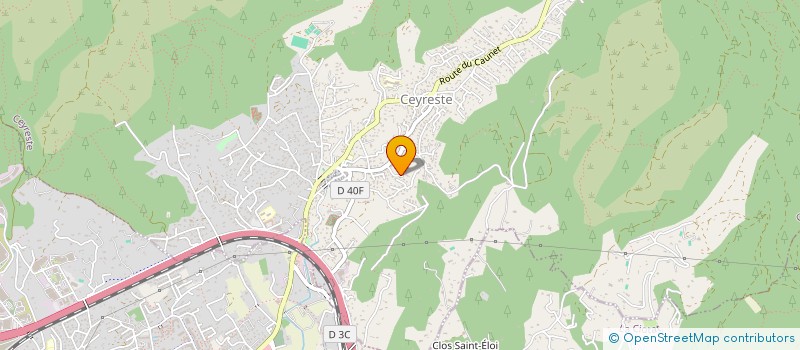 localisation de l'entreprise LES ATELIERS DE CEYRESTE à CEYRESTE