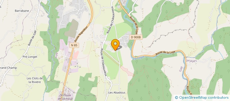 localisation de l'entreprise LES ATELIERS DE DOMI à GAP