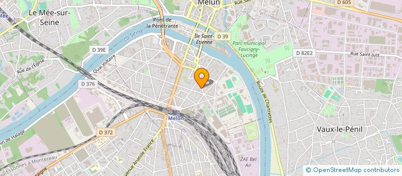 localisation de l'entreprise LES ATELIERS DE FORGES à MELUN