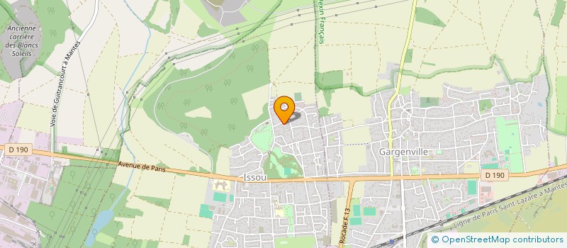 localisation de l'entreprise LES ATELIERS DE GAUTIER  MONTALET-LE-BOIS