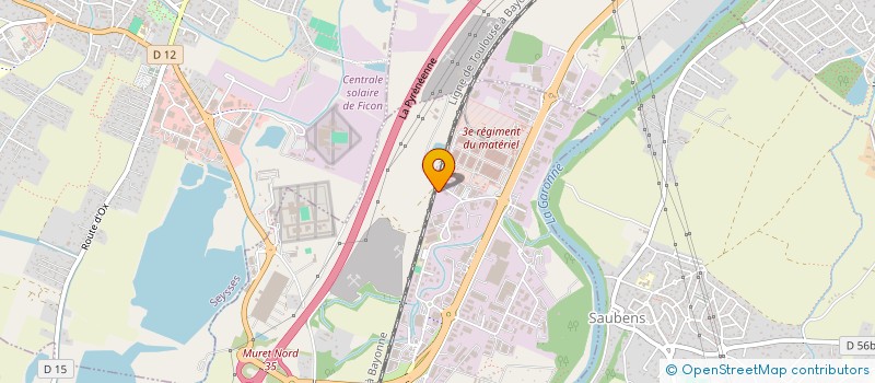 localisation de l'entreprise LES ATELIERS DE GUILIA à MURET