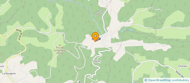 localisation de l'entreprise LES ATELIERS DE L'ATHANOR à NOAILHAC