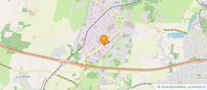 localisation de l'entreprise LES ATELIERS DE L'ATLANTIQUE à SAINT-NAZAIRE