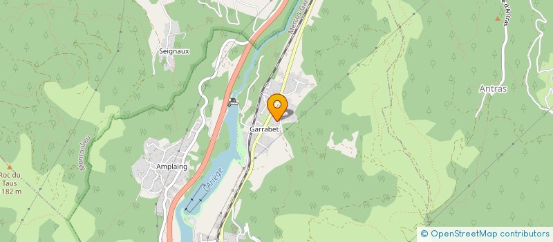 localisation de l'entreprise LES ATELIERS DE L'ECOLE BUISSONNIERE à MONTOULIEU