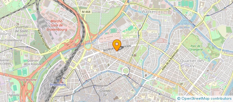 localisation de l'entreprise LES ATELIERS DE L'ENTRAINEMENT MENTAL  STRASBOURG
