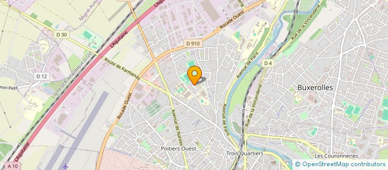 localisation de l'entreprise LES ATELIERS DE L EXPRESSION à POITIERS