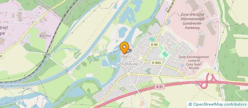 localisation de l'entreprise LES ATELIERS DE L ORNAIN à GONDREVILLE