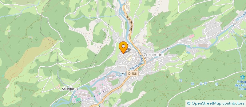localisation de l'entreprise LES ATELIERS DE LA GESSE à CORNIMONT