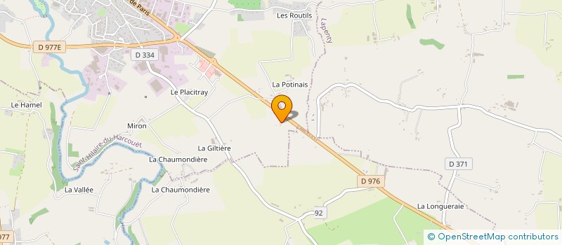 localisation de l'entreprise LES ATELIERS DE LA GOBERIE à SAINT-HILAIRE-DU-HARCOUET