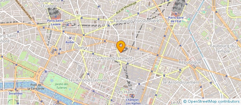 localisation de l'entreprise LES ATELIERS DE LA MAILLE STRASBOURG  PARIS