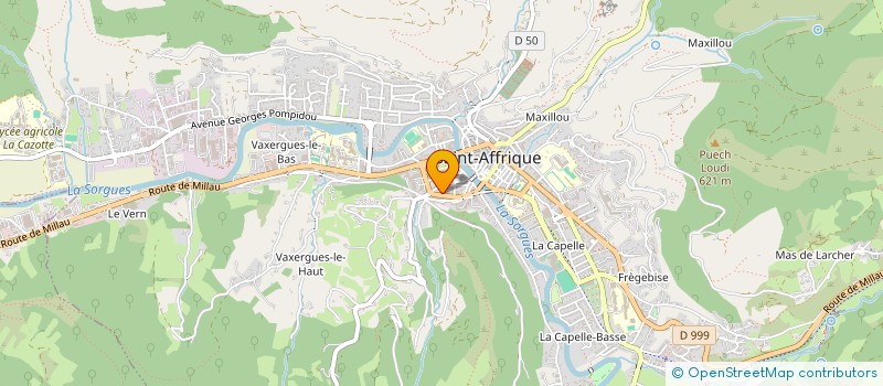 localisation de l'entreprise LES ATELIERS DE LA MERIDIENNE  SAINT-AFFRIQUE