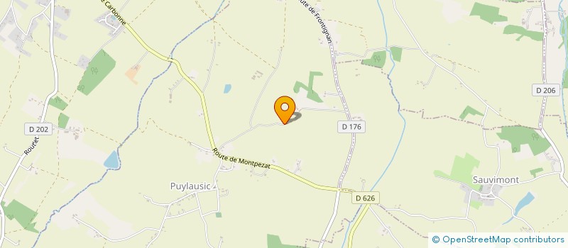 localisation de l'entreprise LES ATELIERS DE LA SAVE  LOMBEZ