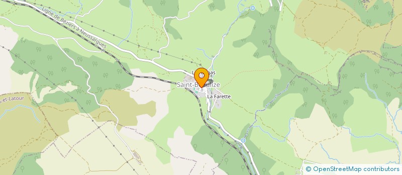 localisation de l'entreprise LES ATELIERS DE LA SCIERIE  FONDAMENTE