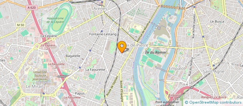 localisation de l'entreprise LES ATELIERS DE LOISIRS TOULOUSAINS ALT à TOULOUSE