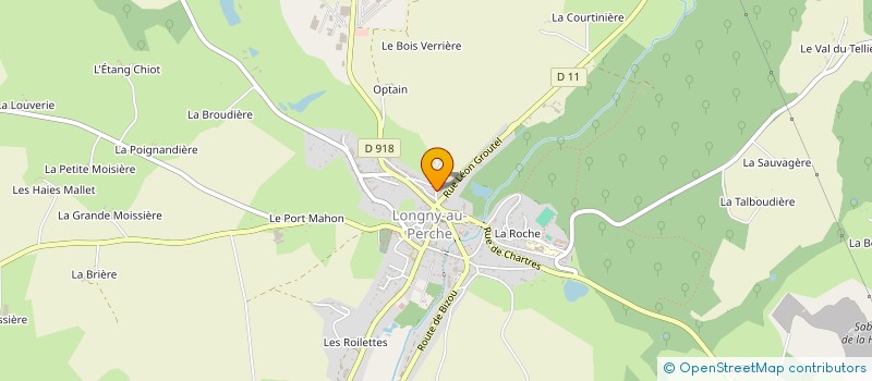 localisation de l'entreprise LES ATELIERS DE LONGNY à LONGNY LES VILLAGES
