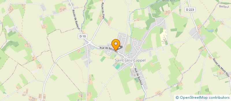 localisation de l'entreprise LES ATELIERS DE MANOU  SAINT-JANS-CAPPEL