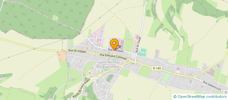 localisation de l'entreprise LES ATELIERS DE MECANIQUE ALIERMONTAIS à SAINT-NICOLAS-D'ALIERMONT
