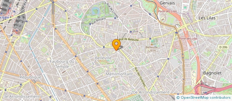 localisation de l'entreprise LES ATELIERS DE PARIS  PARIS