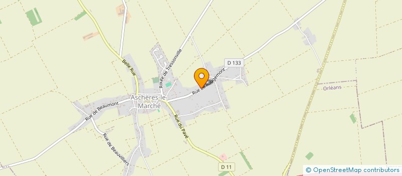 localisation de l'entreprise LES ATELIERS DE ROUGEMONT à ASCHERES-LE-MARCHE
