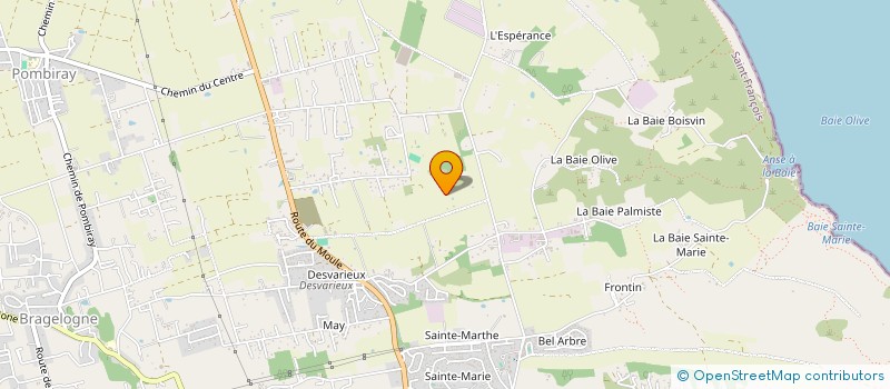 localisation de l'entreprise LES ATELIERS DE SAINT-FRANCOIS à SAINT-FRANCOIS