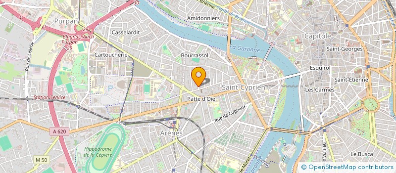 localisation de l'entreprise LES ATELIERS DE THIERRY à TOULOUSE