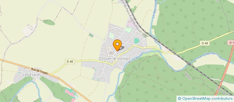 localisation de l'entreprise LES ATELIERS DE YEBLES à YEBLES