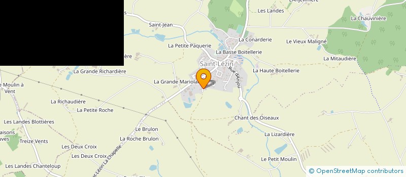 localisation de l'entreprise LES ATELIERS DEBIEN  CHEMILLE-EN-ANJOU