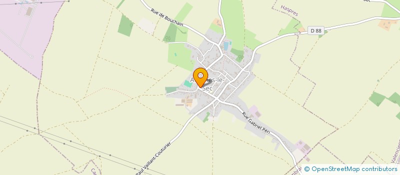 localisation de l'entreprise LES ATELIERS DES TOUT PETITS AVESNOIS à AVESNES-LE-SEC