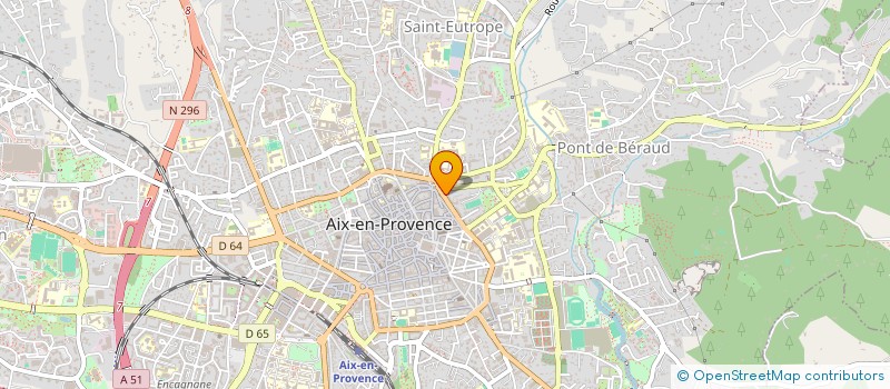 localisation de l'entreprise LES ATELIERS DU BEFFROI à AIX-EN-PROVENCE
