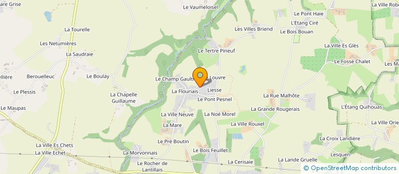 localisation de l'entreprise LES ATELIERS DU CADRAN  PLUDUNO