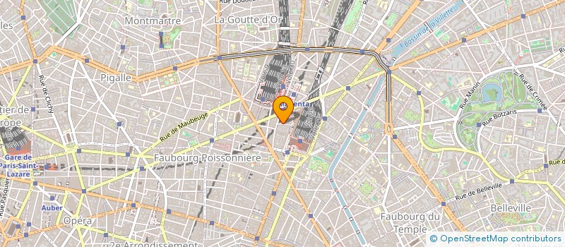 localisation de l'entreprise LES ATELIERS DU CAP  PARIS