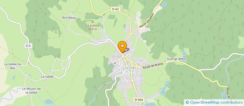 localisation de l'entreprise LES ATELIERS DU CHENE à SAINT-MARTIN-DU-PUY