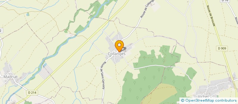 localisation de l'entreprise LES ATELIERS DU CHIEN A 3 PATTES  MORIAT