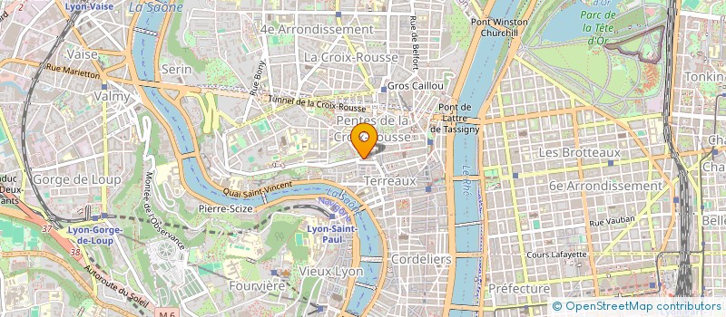 localisation de l'entreprise LES ATELIERS DU COLLECTIF à LYON