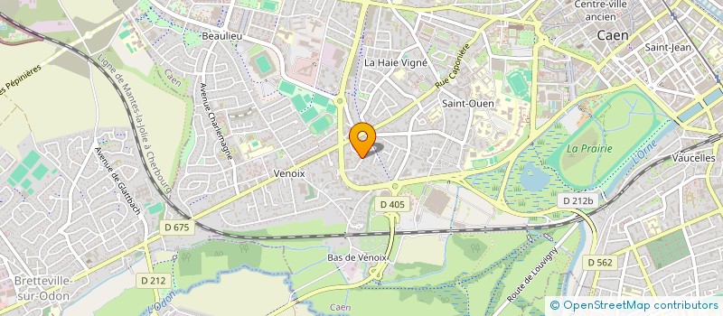 localisation de l'entreprise LES ATELIERS DU DOCS - GPABN à CAEN