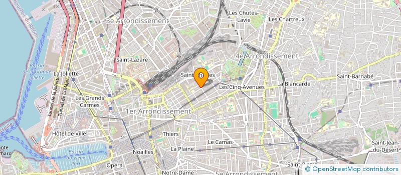 localisation de l'entreprise LES ATELIERS DU GECKO à MARSEILLE
