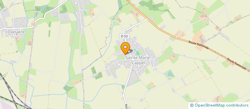 localisation de l'entreprise LES ATELIERS DU JEU  SAINTE-MARIE-CAPPEL