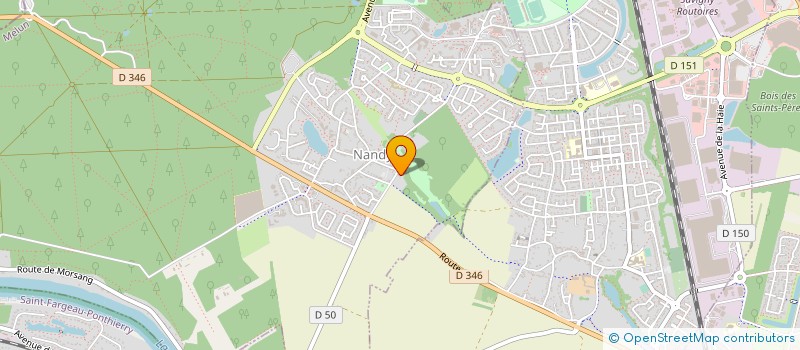 localisation de l'entreprise LES ATELIERS DU JEUDI DE NANDY  NANDY