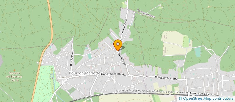 localisation de l'entreprise LES ATELIERS DU JOKER à BOURRON-MARLOTTE