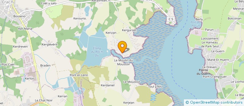 localisation de l'entreprise LES ATELIERS DU LONG JARDIN  CRACH