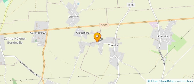 localisation de l'entreprise LES ATELIERS DU MARTEL  ANGERVILLE-LA-MARTEL