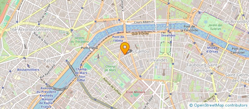 localisation de l'entreprise LES ATELIERS DU MORVAN à PARIS