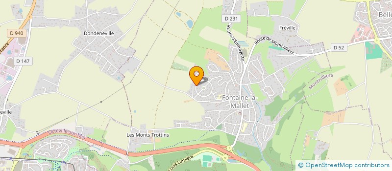 localisation de l'entreprise LES ATELIERS DU MOUGNAN à FONTAINE-LA-MALLET