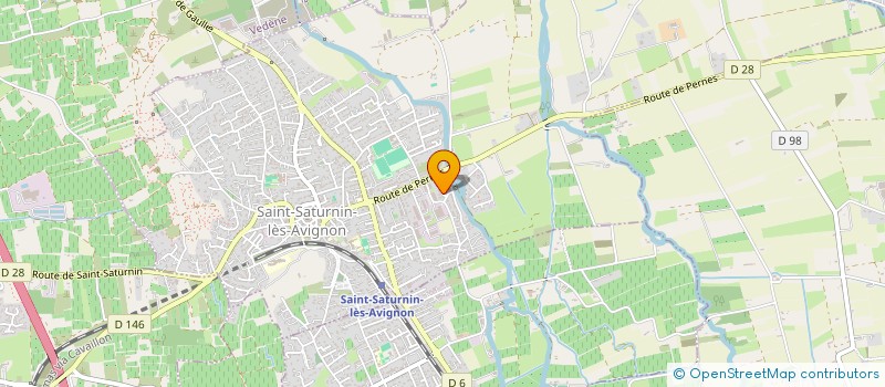 localisation de l'entreprise LES ATELIERS DU PORTAIL  SAINT-SATURNIN-LES-APT