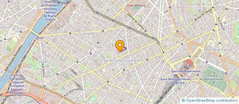 localisation de l'entreprise LES ATELIERS DU STYLE  PARIS