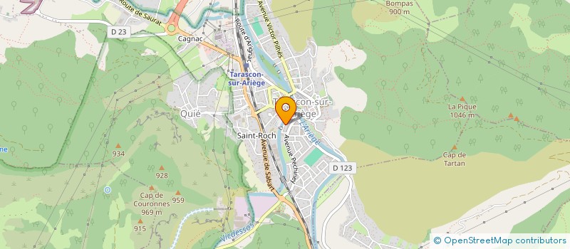 localisation de l'entreprise LES ATELIERS EDUCATIFS ET PEDAGOGIQUES DE L ARIEGE à CAPOULET-ET-JUNAC