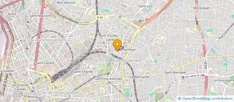 localisation de l'entreprise LES ATELIERS FAUT BIEN RIRE à MARSEILLE