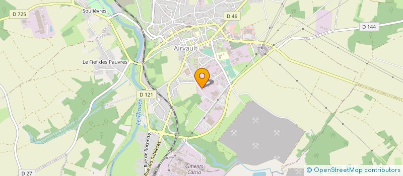 localisation de l'entreprise LES ATELIERS FERROMECA & MA-IN à SAINT-VARENT